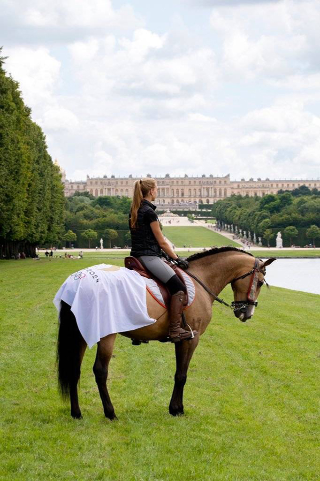 Why did the 2024 Paris Olympic Games set the equestrian competition