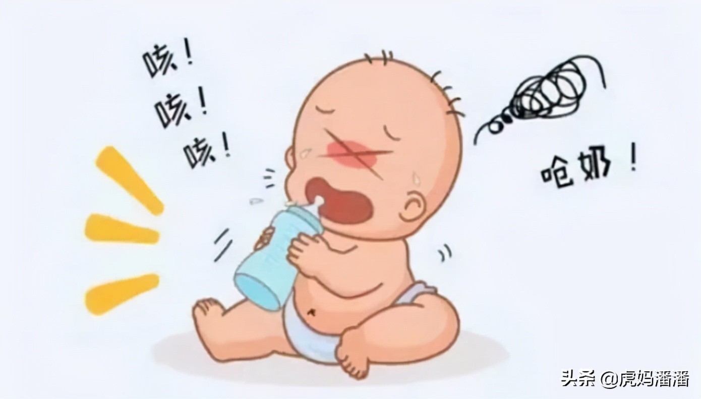 Severe milk choking may lead to death, baby choking milk, the correct way to deal with it