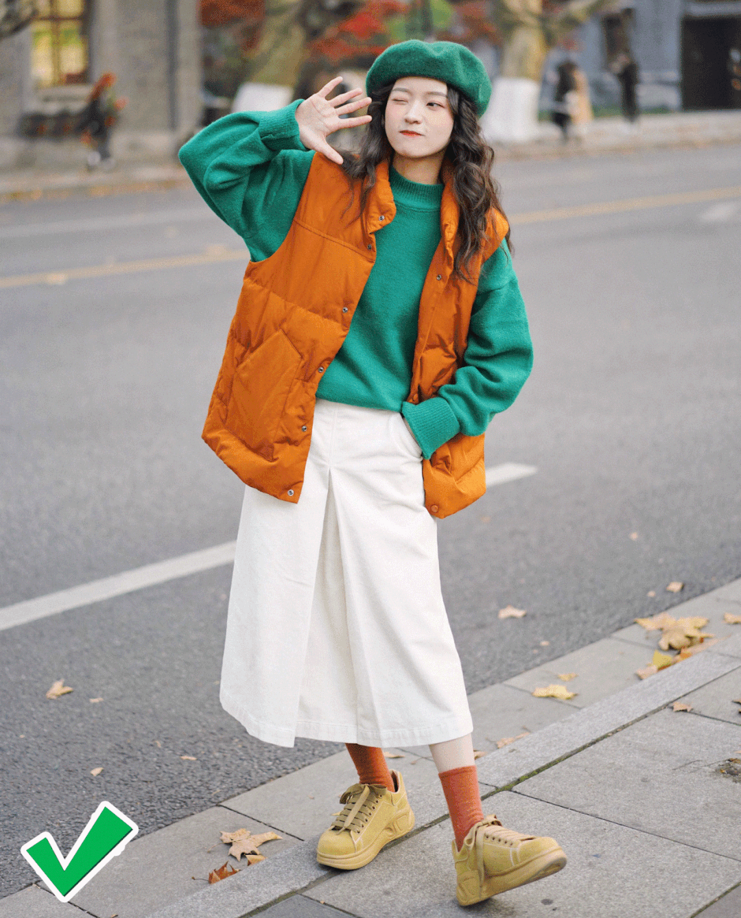 Dozens of winter wear templates are here!Wear it like this, stylish and