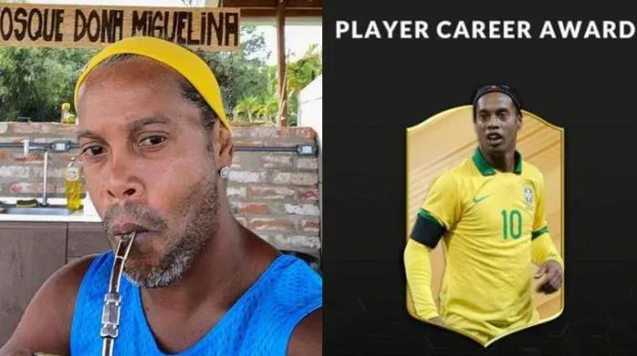 Ronaldinho S Recent Exposure 41 Year Old Unemployed Vagrant With A White Face And Scumbag Struggling To Make Gold With His Old Fame Inews