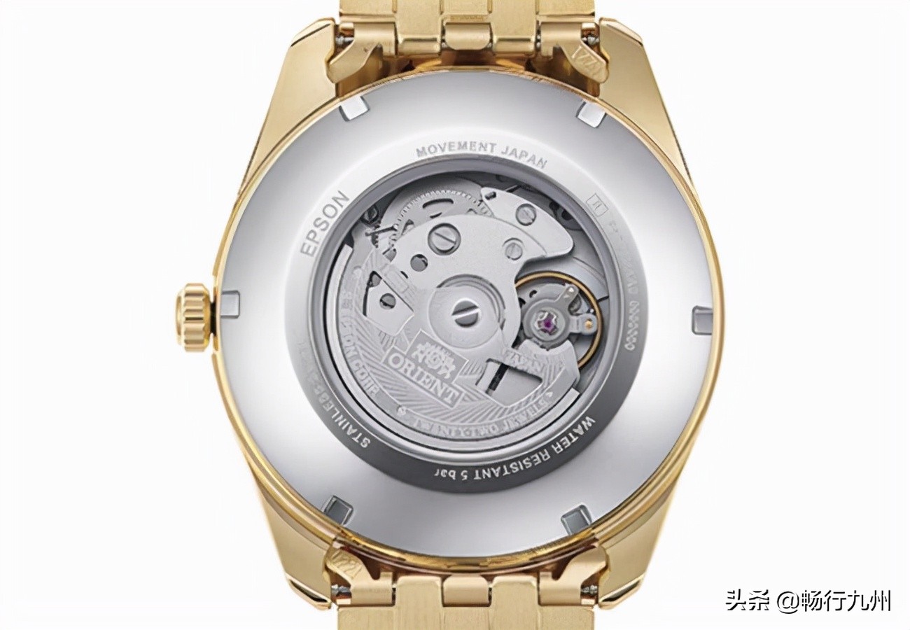 The beauty of Japanese machinery precision!Orient watch new generation