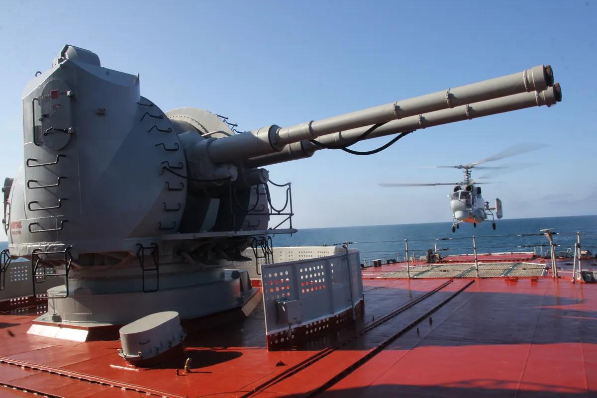 Atlas of AK130 naval guns (64 pictures) iMedia