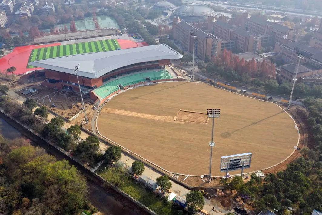 zhejiang university of technology pingfeng cricket field in hangzhou