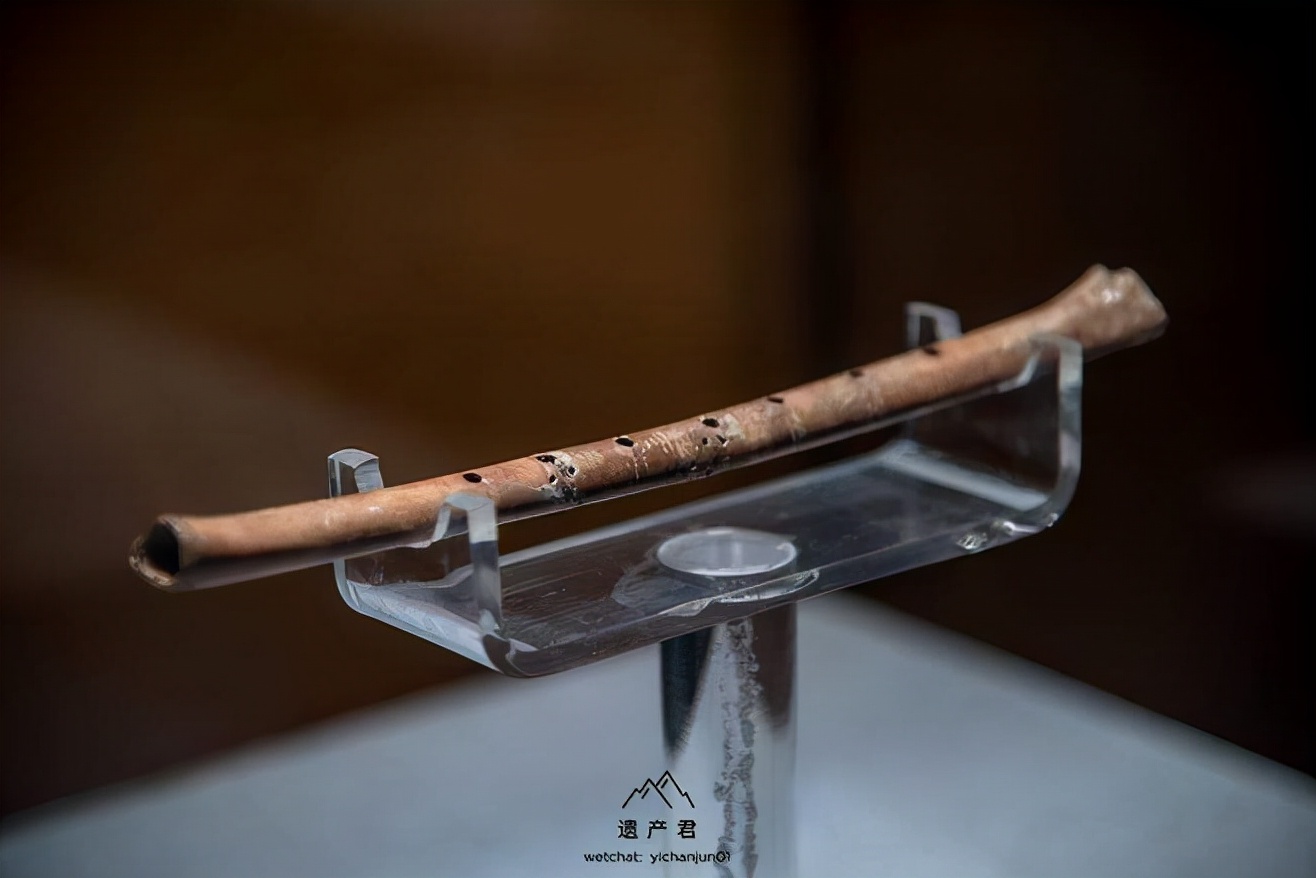 The Jiahu Bone Flute from 8,000 years ago, can you imagine the tune you