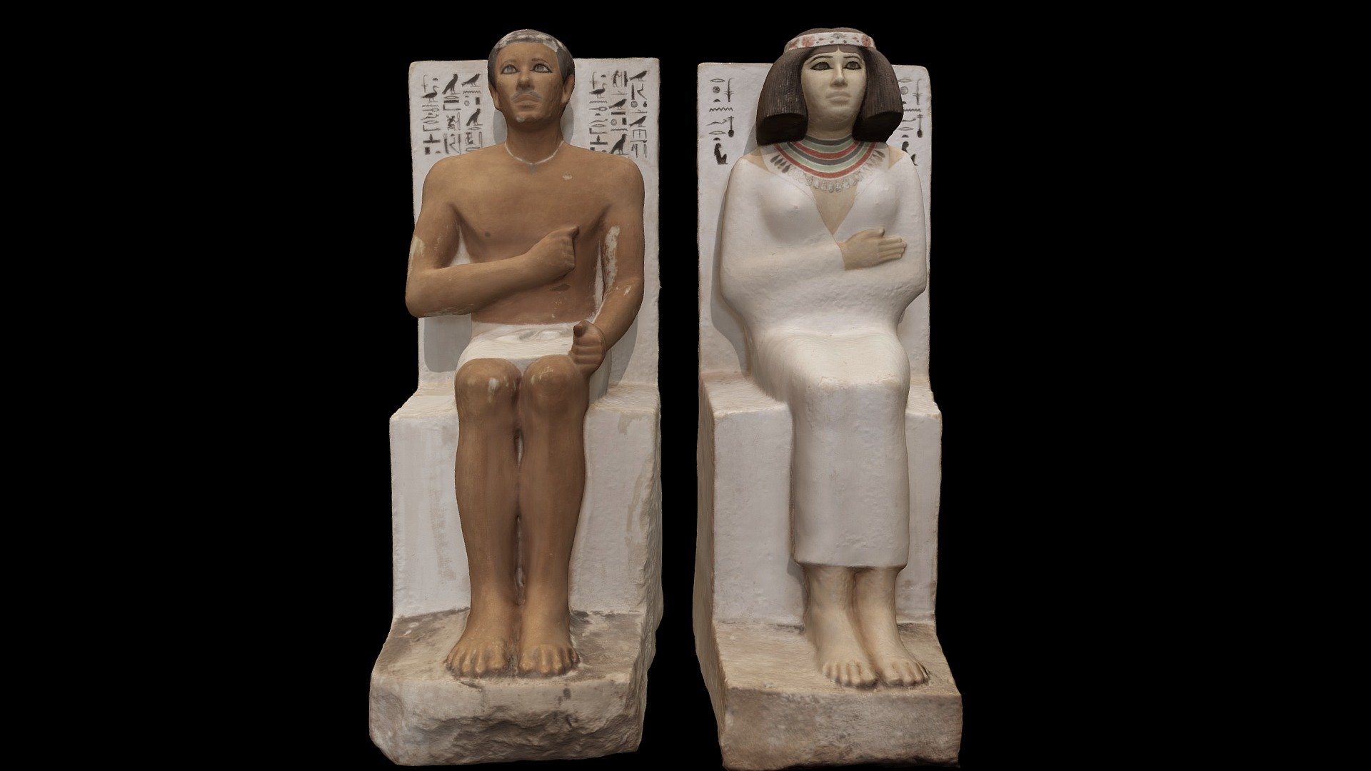 Prince Rahotep and his wife Norfred iMedia