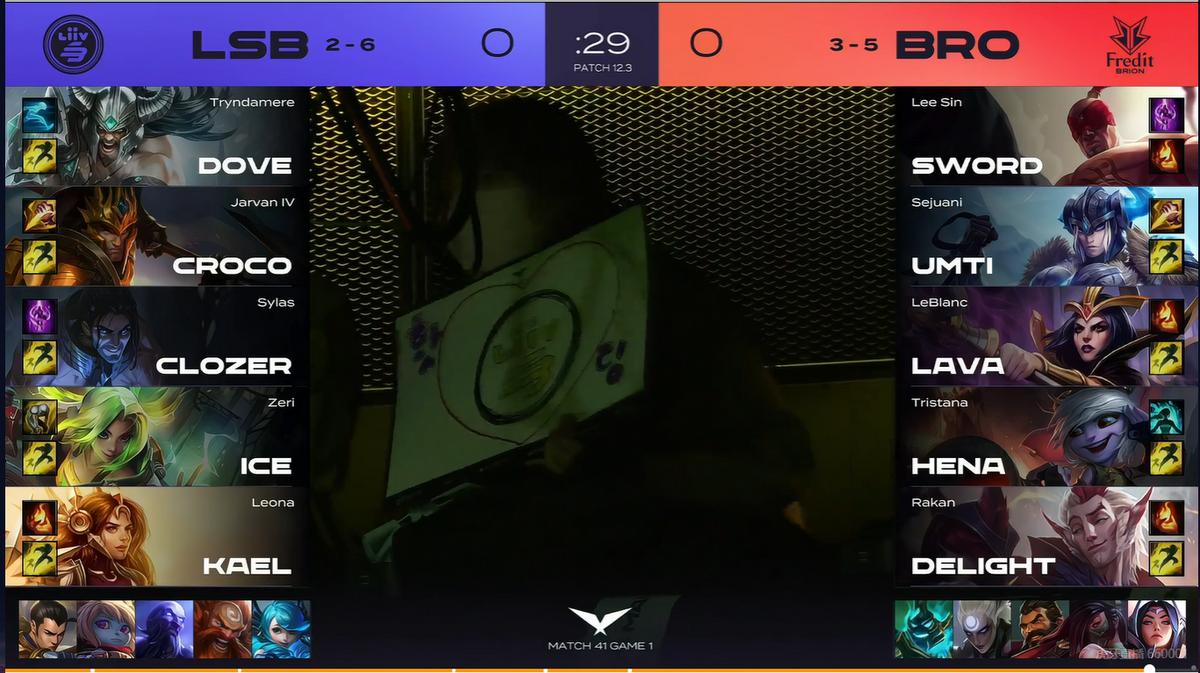 Vkgame Lol Lck Lsb 2 1 Bro Crushed To Win Inews