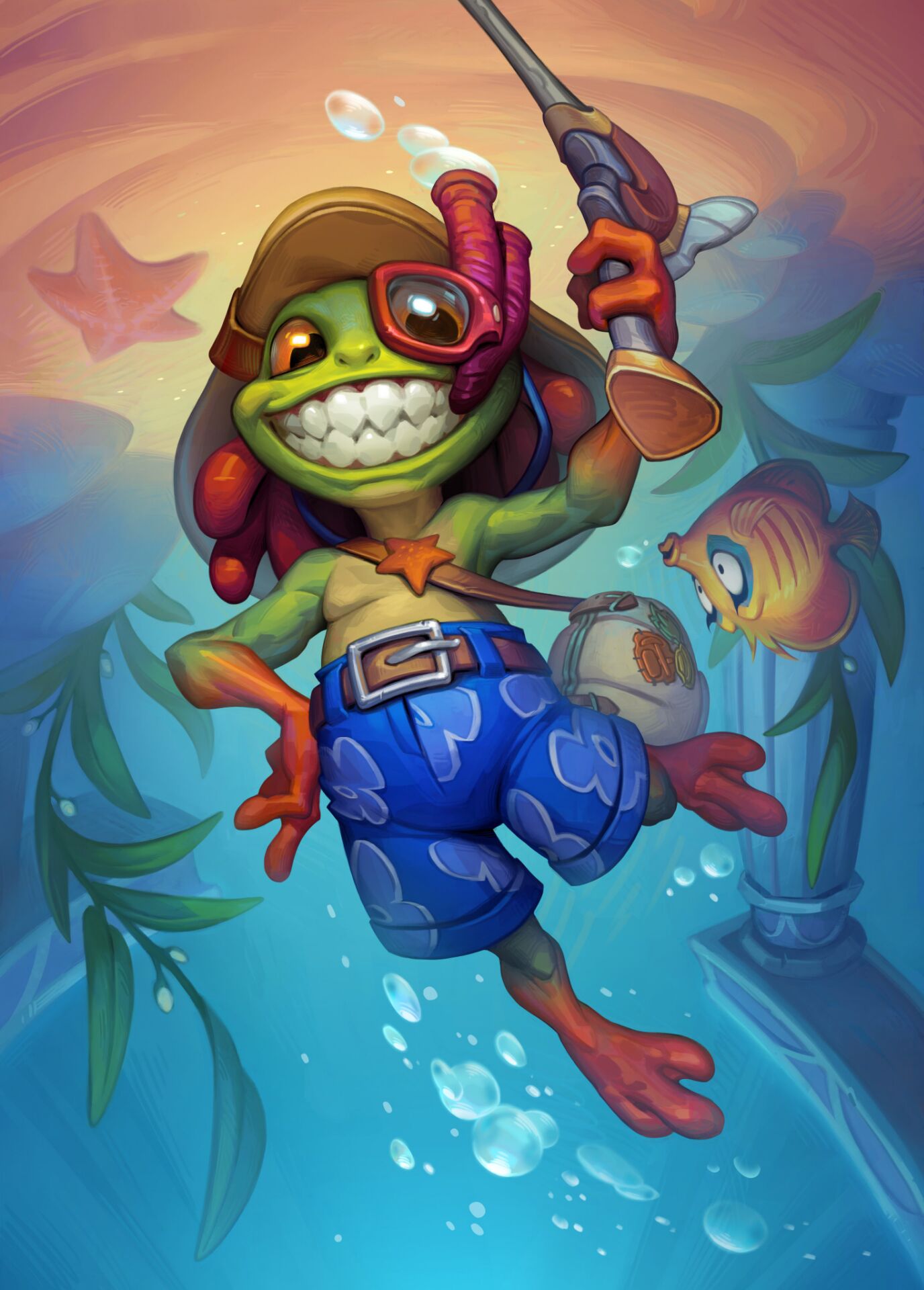 Appreciation Of The Original Painting Of The New Version Of Hearthstone Appreciation Of The Original Painting Of The New Version Of Hearthstone