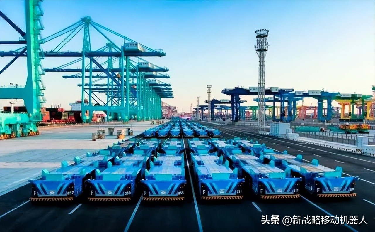 Nearly 400 units - Inventory of China's 6 major automated port AGV ...