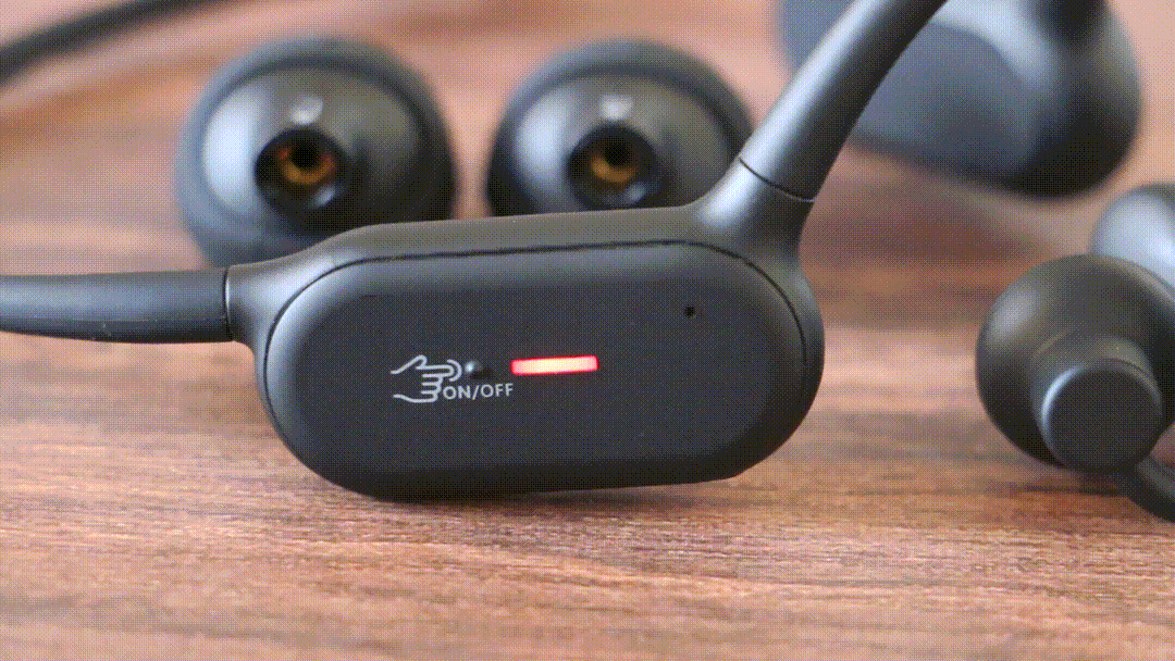 Play dualmode headphones, worryfree movement!Dakang G100 bone