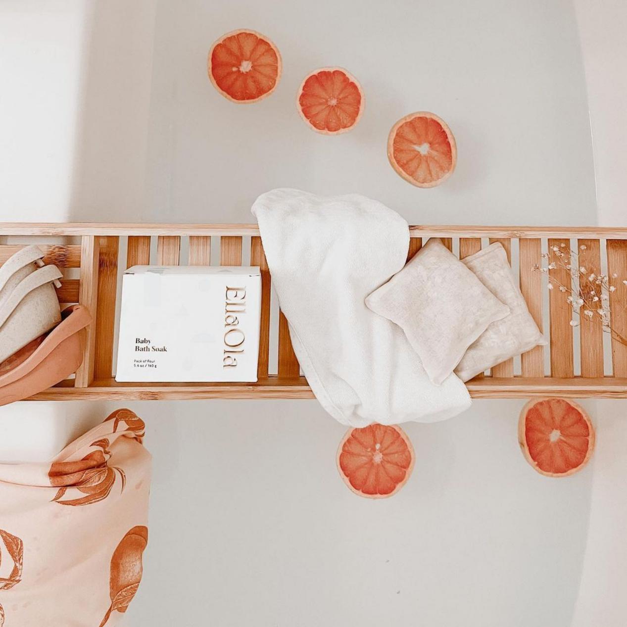 EllaOla bath salt baby's little tool to get rid of eczema's dangerous