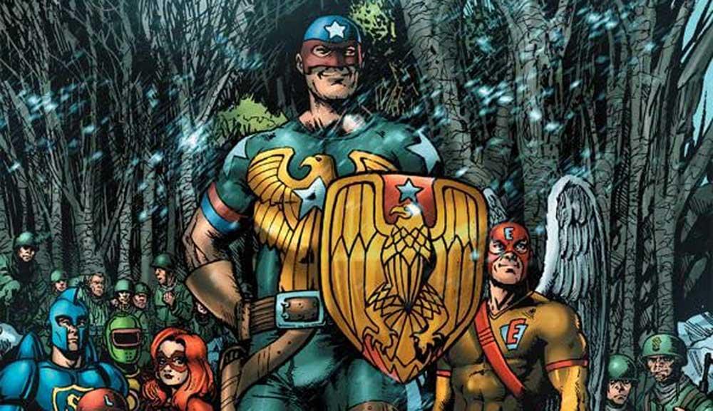 "Black Robe Pickets" briefly describes the history of the characters in the comic version and