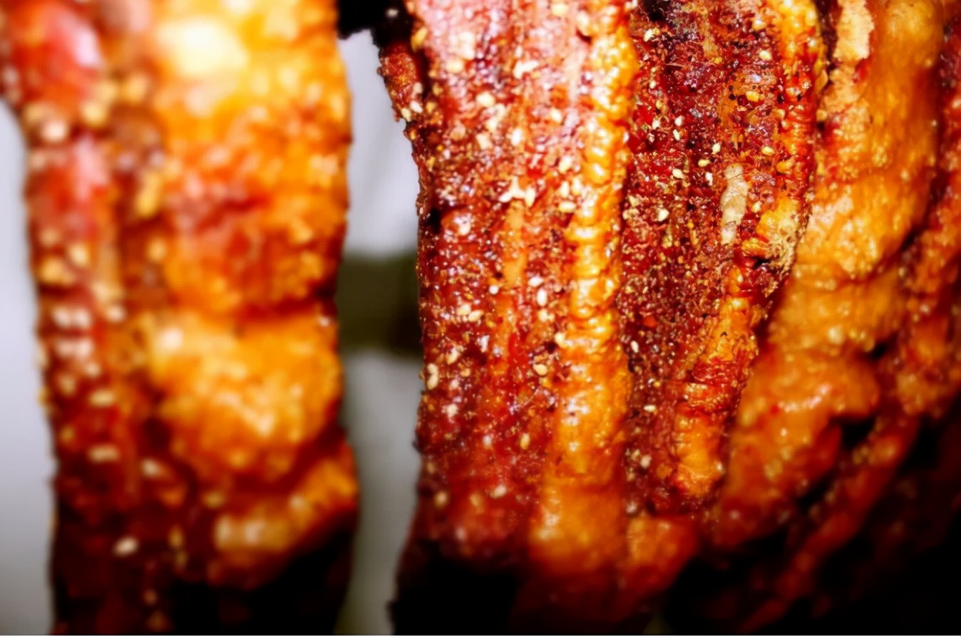 Chinese lard dregs delicacy illustration Chinese people's dietary