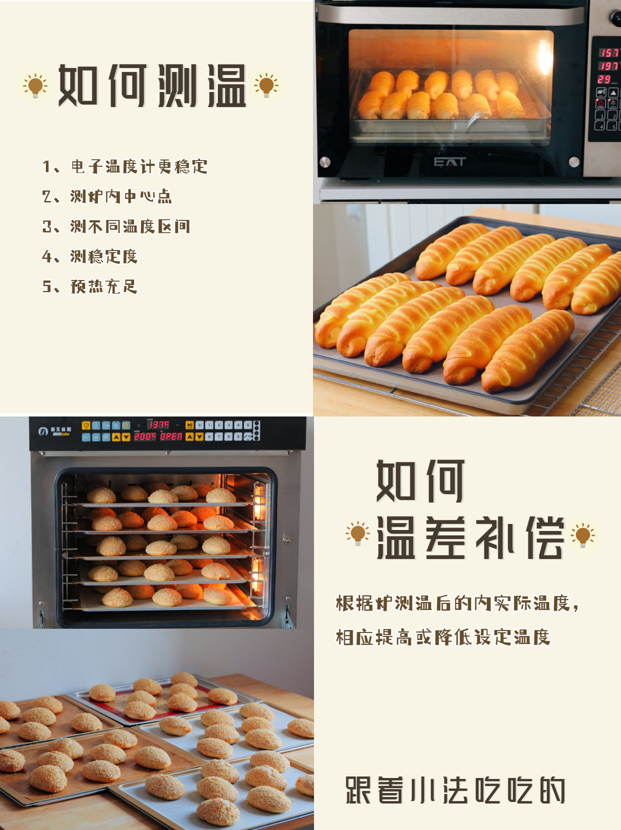 Knowing the reference temperature, how to adjust the temperature