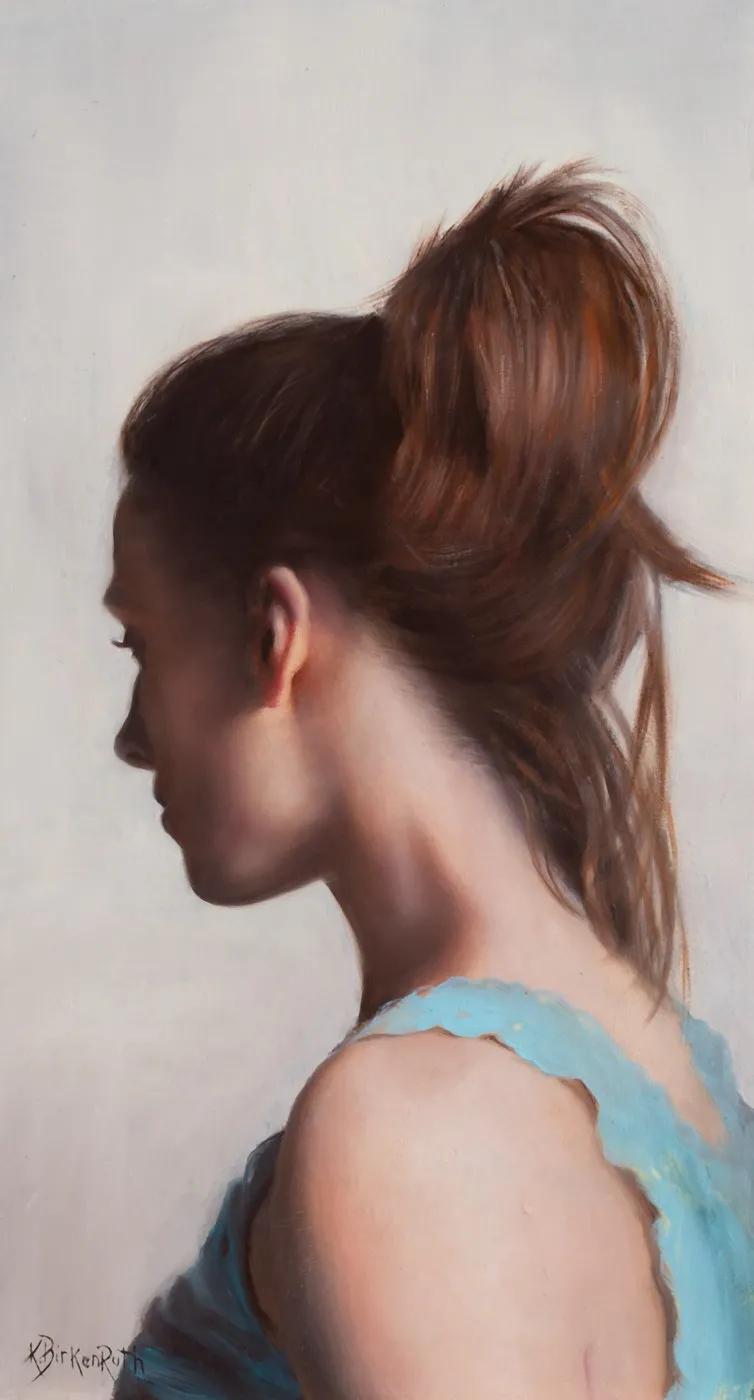 She Is A Fashion Model And A Contemporary Realist Painter IMedia
