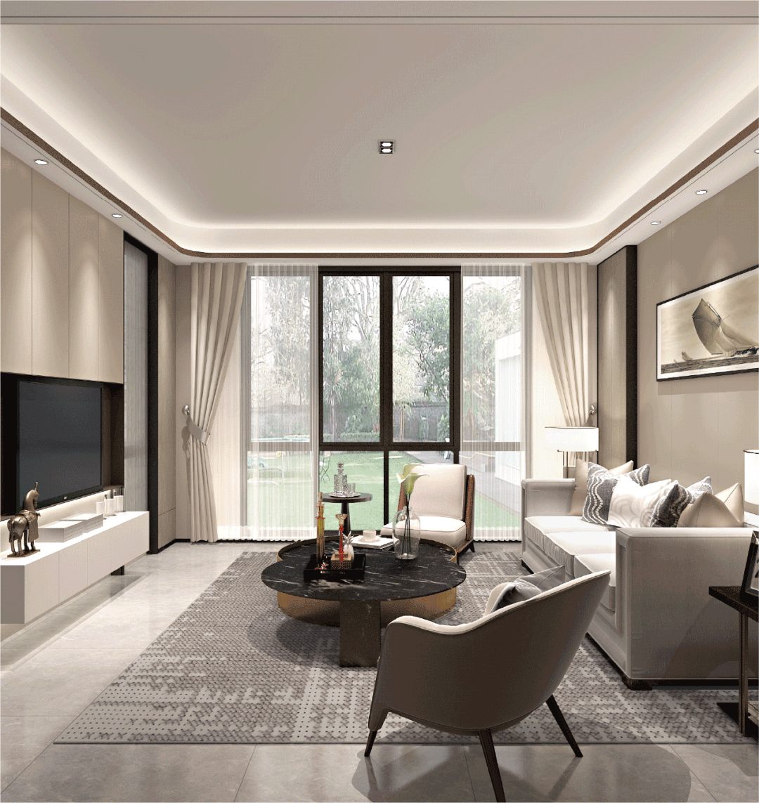 New home decoration design manual, a concerto of lighting and space