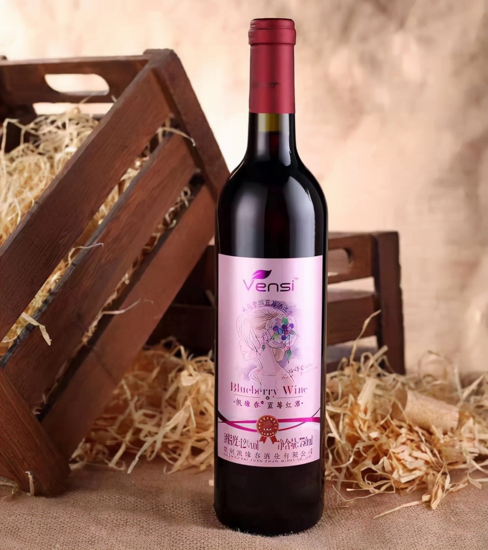 During the Spring Festival season, Kaiyuanchun blueberry red wine has